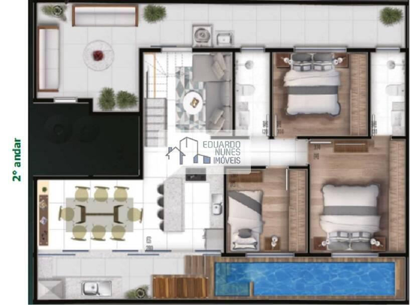 Apartamento, Barro Preto, 2 Quartos, 3 Vagas, 1 Suíte