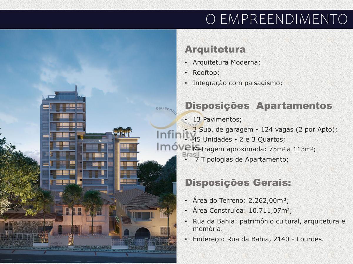 Apartamento, Lourdes, 3 Quartos