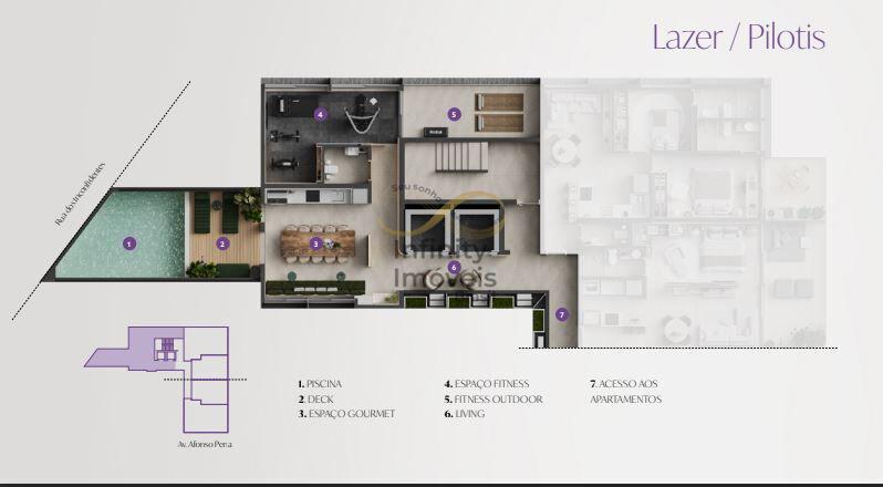 Apartamento, Savassi, 1 Quarto
