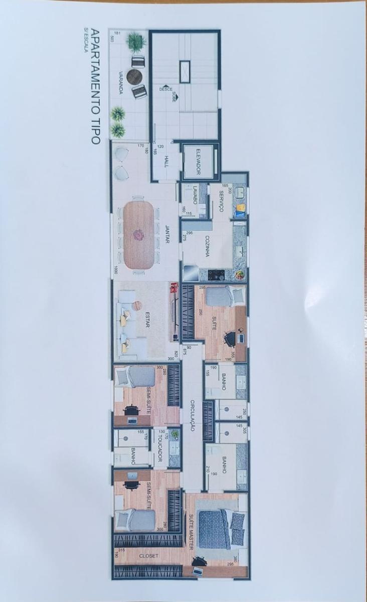 Apartamento, Colégio Batista, 4 Quartos, 2 Vagas, 2 Suítes