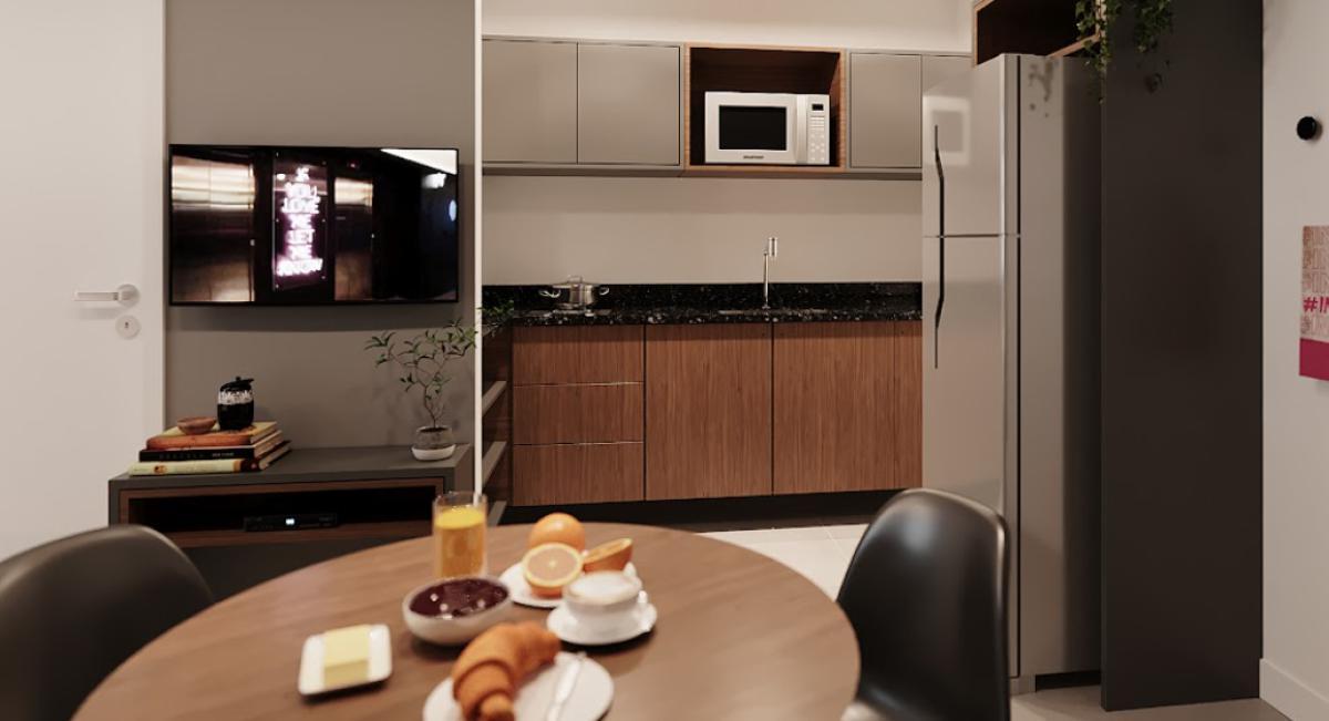 Apartamento, Lourdes, 1 Quarto, 0 Vaga