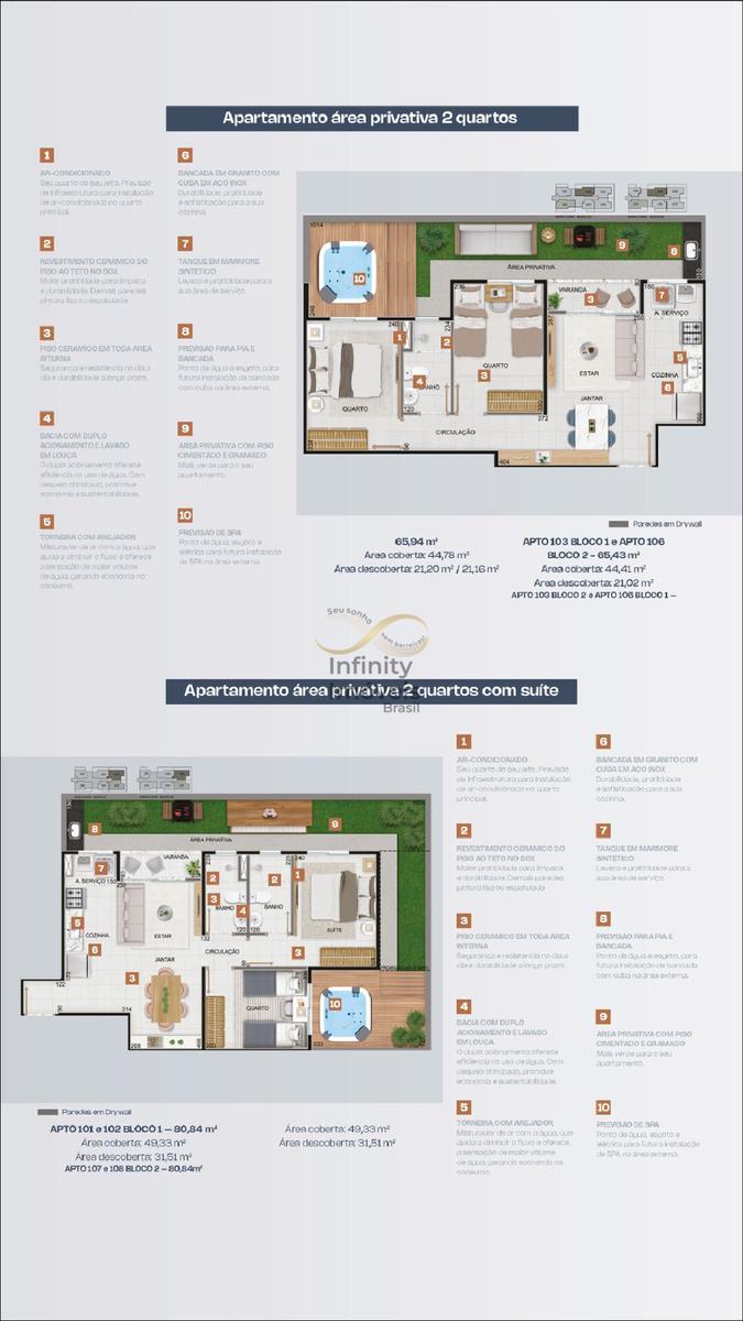 Cobertura, Glória, 3 Quartos