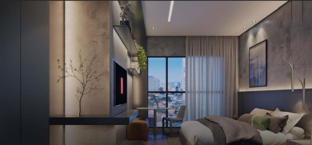 Apartamento, Lourdes, 1 Quarto, 0 Vaga, 1 Suíte