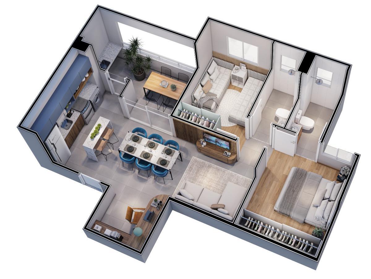 Apartamento, Palmares, 2 Quartos, 1 Vaga, 1 Suíte