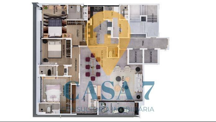 Apartamento, Santo Antônio, 4 Quartos, 0 Vaga, 2 Suítes