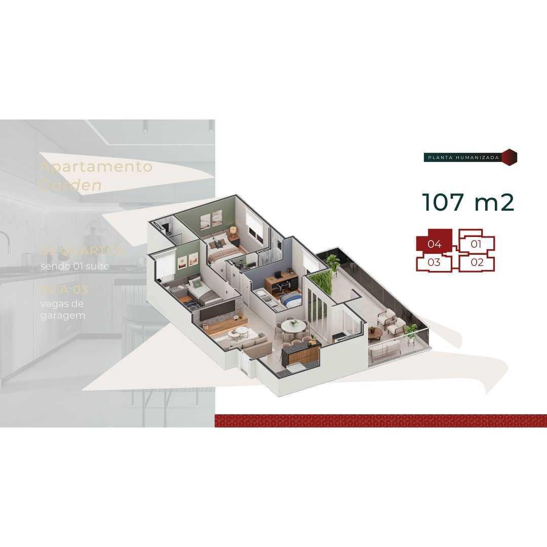 Apartamento, Coração Eucarístico, 3 Quartos, 2 Vagas, 1 Suíte