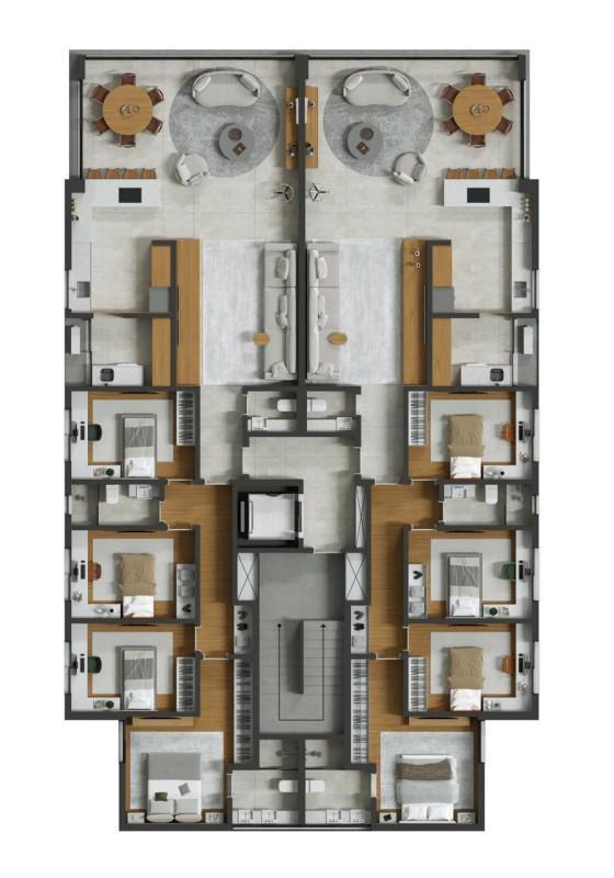 Apartamento, Barreiro, 4 Quartos, 4 Vagas, 1 Suíte