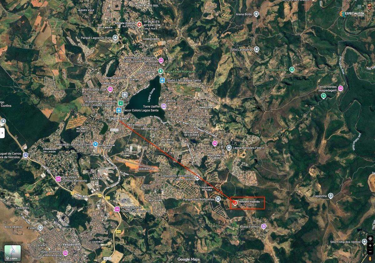 Lote, Lagoinha de Fora, 0 Quarto, 0 Vaga
