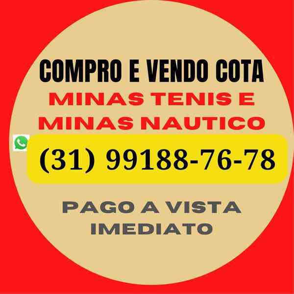 Compro e Vendo Cota do Minas Tenis e Nautico