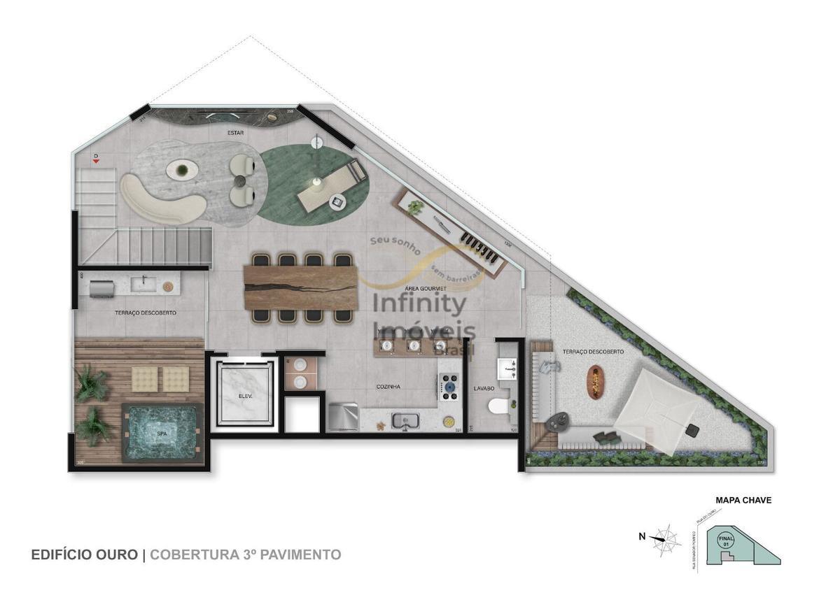 Apartamento, Serra, 3 Quartos