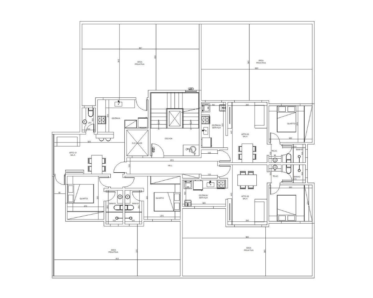 Apartamento, São Pedro, 1 Quarto, 2 Vagas