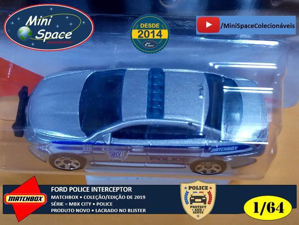 Matchbox Ford Interceptor Polícia 1/64