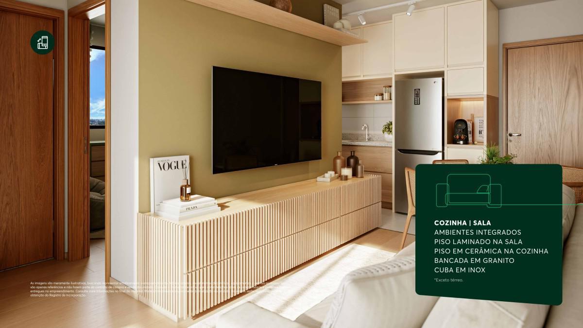 Apartamento, Alípio de Melo, 2 Quartos, 1 Vaga