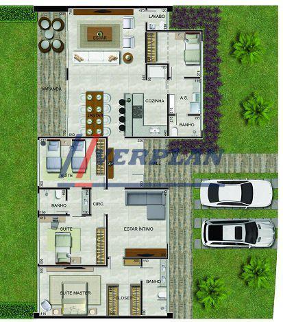 Casa em Condomínio, Trevo, 3 Quartos, 2 Vagas, 1 Suíte