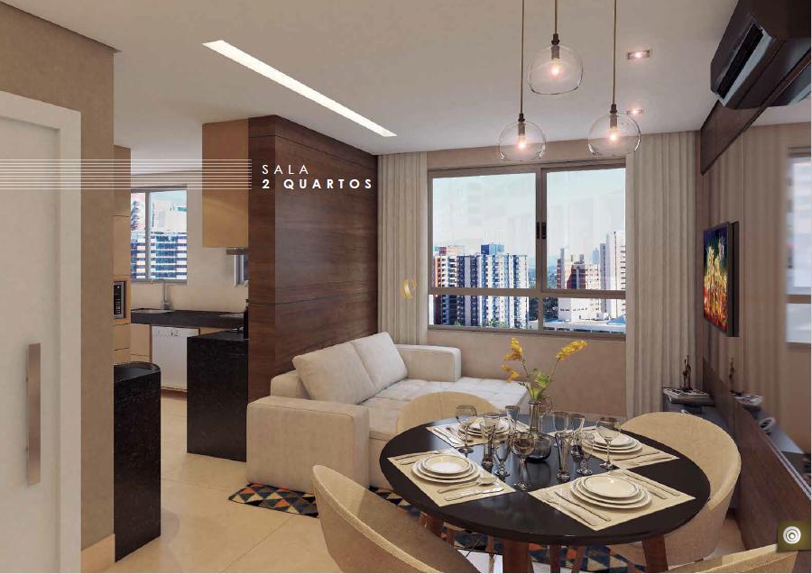 Apartamento, Lourdes, 2 Quartos, 2 Vagas, 1 Suíte