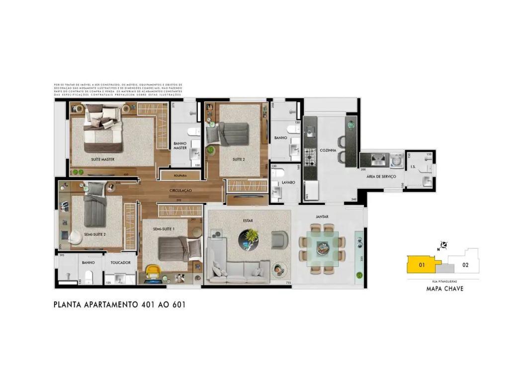 Apartamento, Santo Antônio, 3 Quartos, 3 Vagas, 1 Suíte