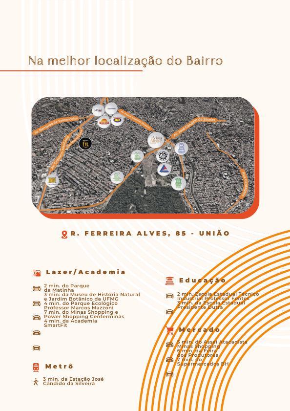Apartamento, União, 3 Quartos, 1 Vaga, 1 Suíte
