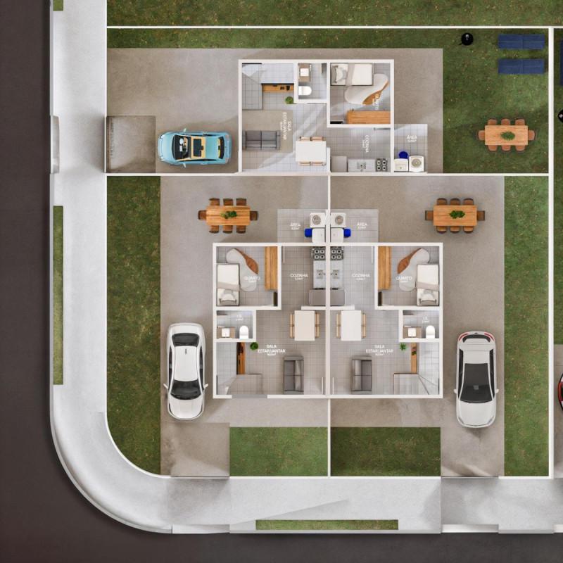 Casa, Serra Dourada, 2 Quartos, 1 Vaga