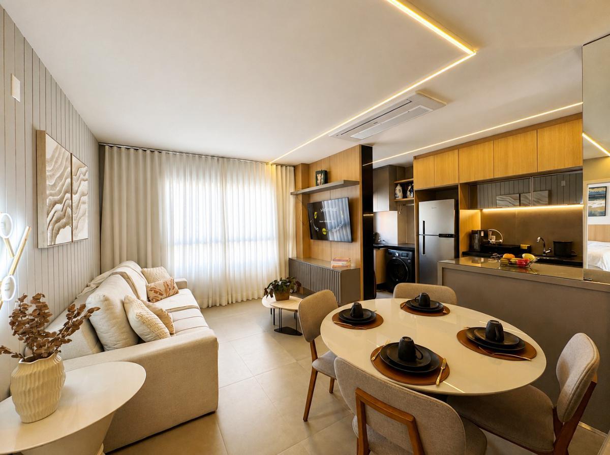 Apartamento, Santo Agostinho, 1 Quarto, 1 Vaga, 1 Suíte