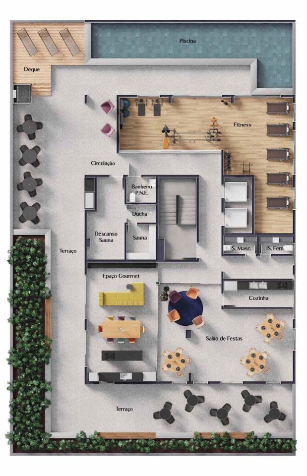 Apartamento, Lourdes, 3 Quartos, 2 Vagas, 2 Suítes
