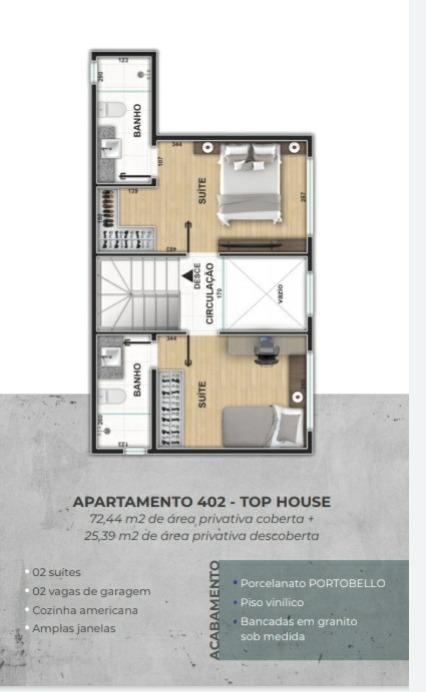 Apartamento, Serra, 1 Quarto, 1 Vaga
