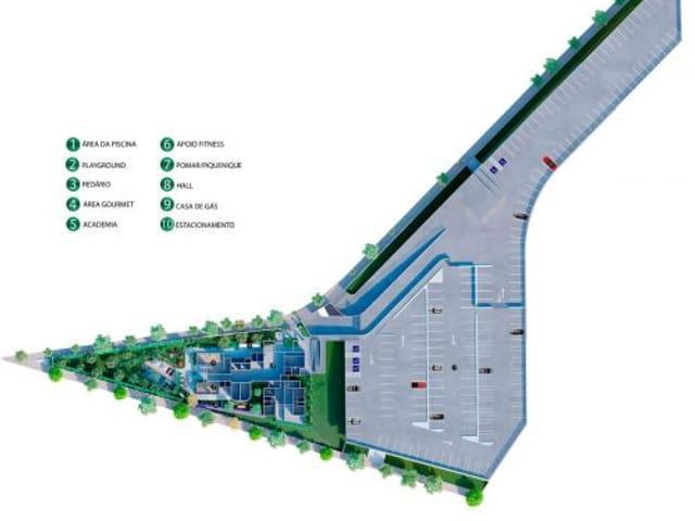 Apartamento, Santa Branca, 2 Quartos, 1 Vaga, 1 Suíte