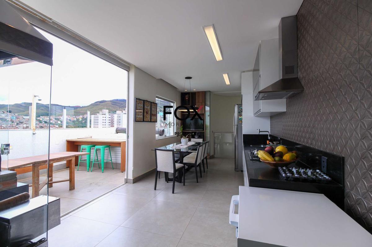 Cobertura, São Lucas, 2 Quartos, 3 Vagas