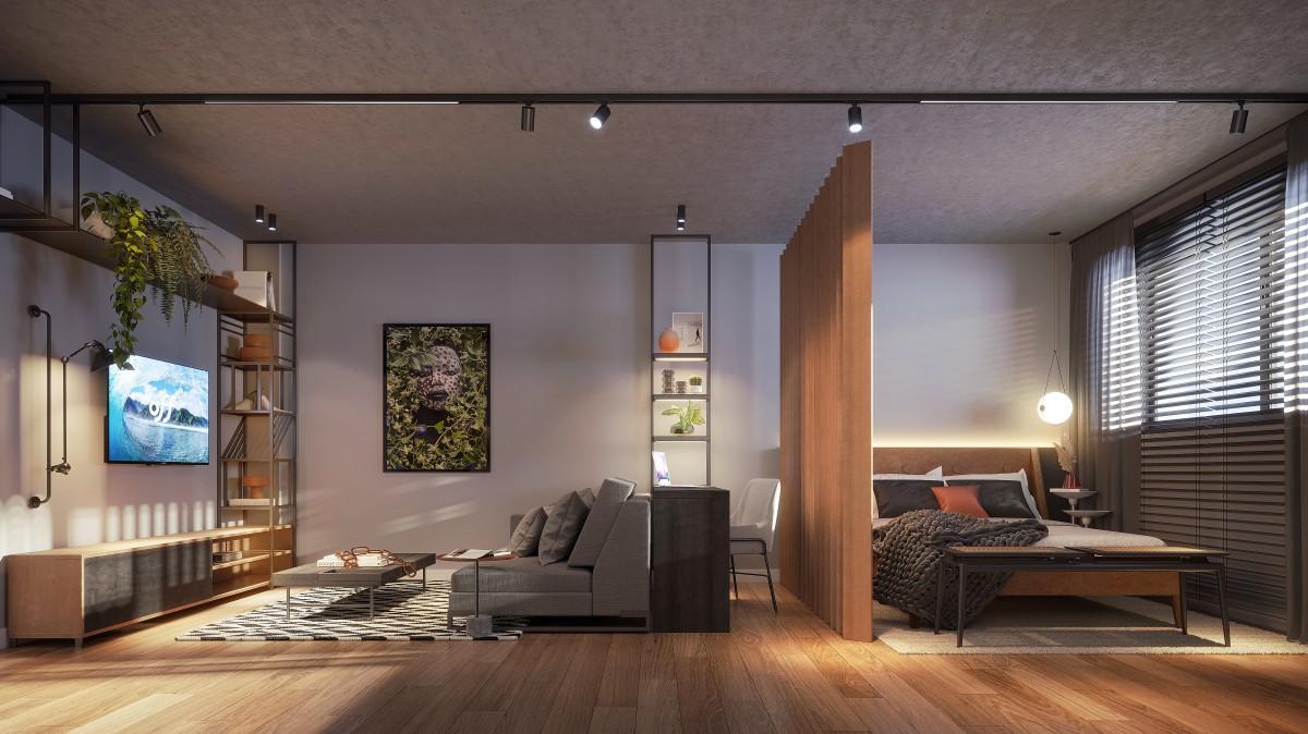 Apartamento, Boa Viagem, 1 Quarto, 0 Vaga