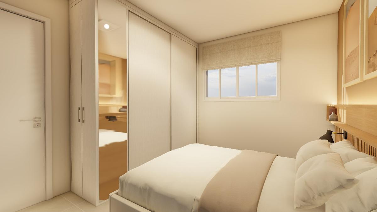 Apartamento, Pedro II, 2 Quartos, 0 Vaga