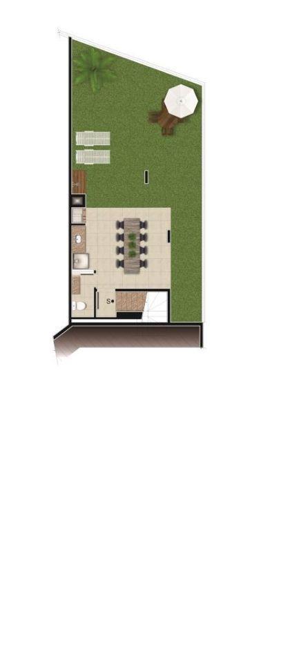 Casa, Santa Cruz, 3 Quartos, 2 Vagas, 1 Suíte