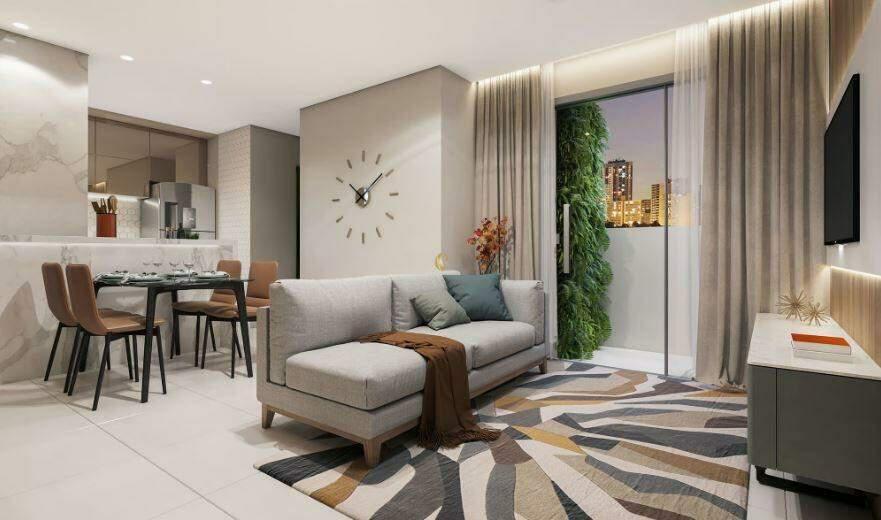 Apartamento, Santa Branca, 2 Quartos, 1 Vaga, 1 Suíte