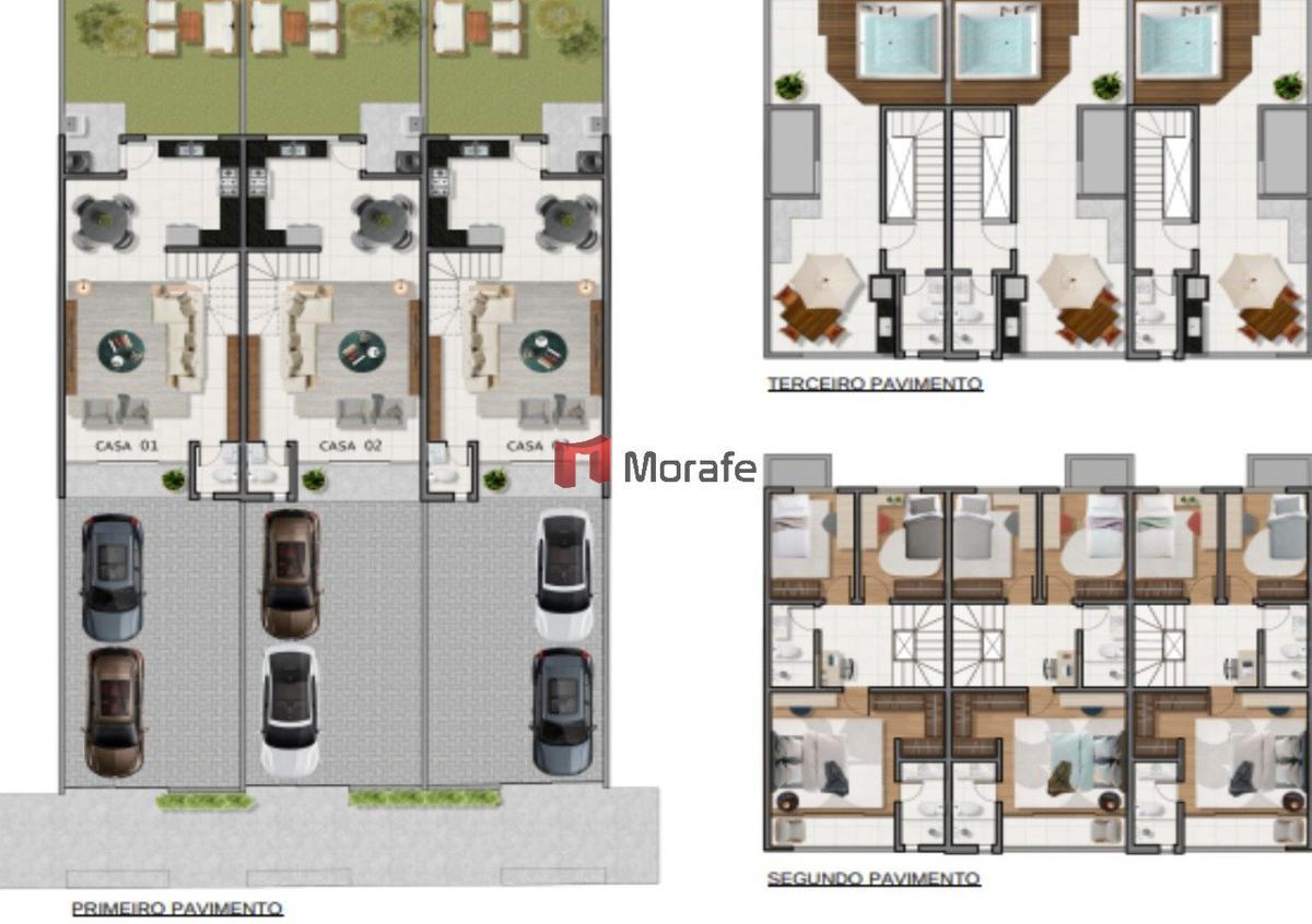 Casa, Santa Mônica, 3 Quartos, 4 Vagas, 1 Suíte