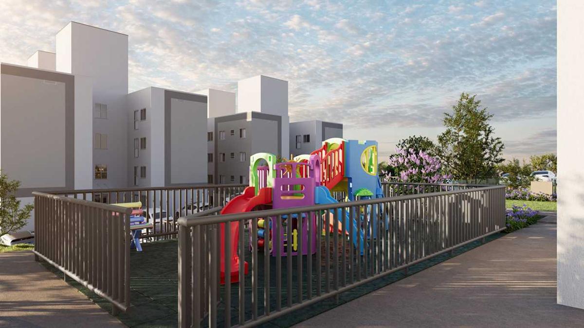 Apartamento, Palmital, 2 Quartos, 1 Vaga