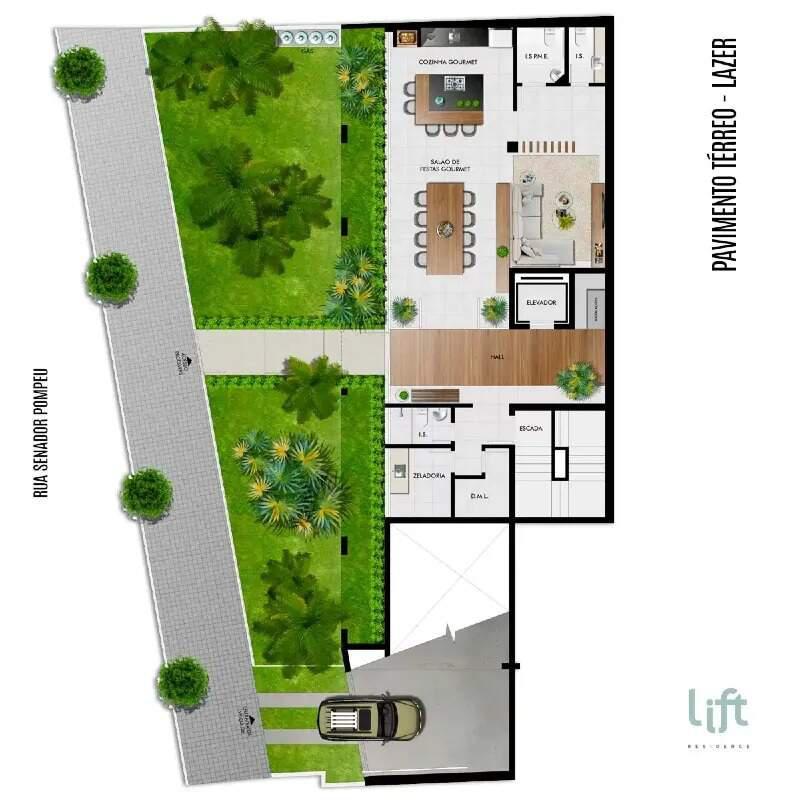 Cobertura, Serra, 2 Quartos, 2 Vagas, 1 Suíte