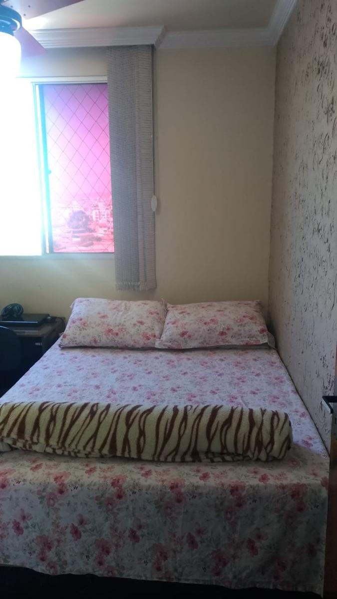 Apartamento, Conjunto Minascaixa, 2 Quartos, 1 Vaga