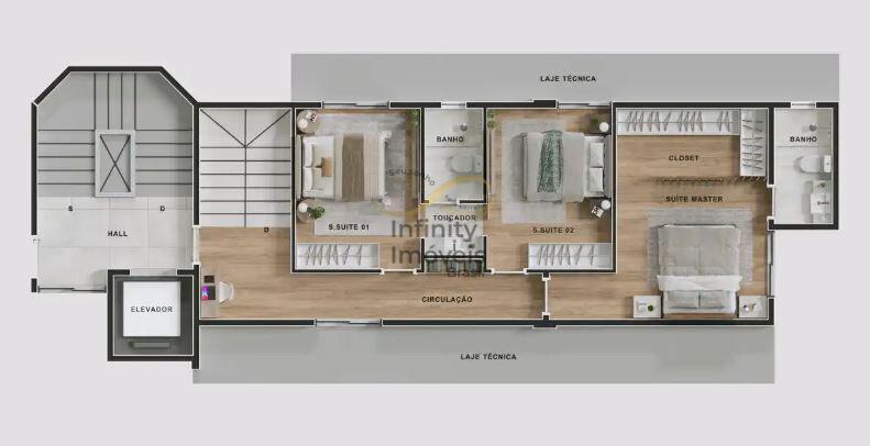 Apartamento, Carmo, 3 Quartos