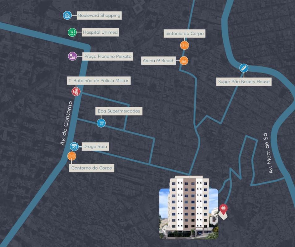 Apartamento, São Lucas, 2 Quartos, 2 Vagas, 2 Suítes