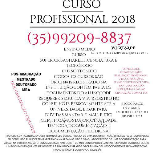 Curso Profissional(035992098837) Federal e Particular!!