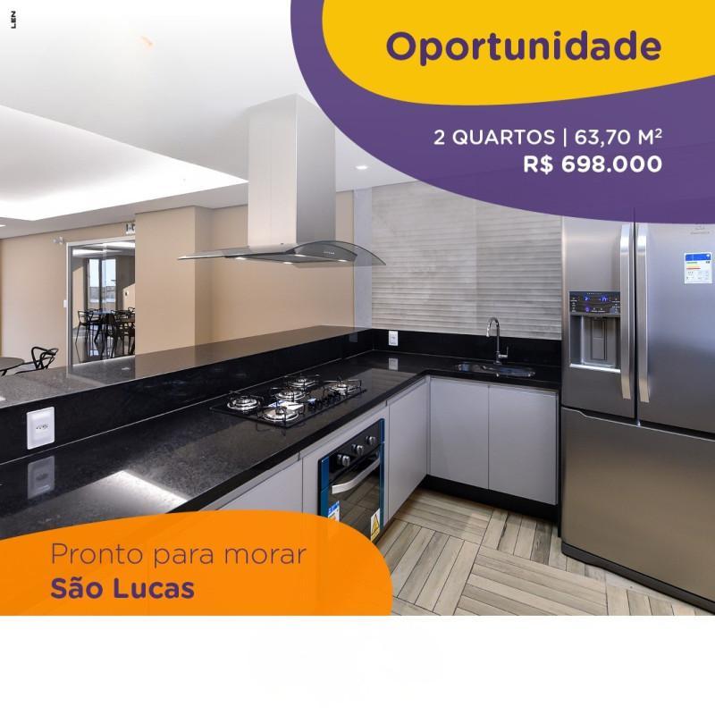 Apartamento, São Lucas, 2 Quartos, 2 Vagas, 1 Suíte
