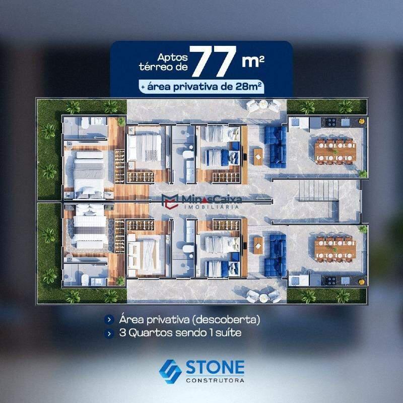 Prédio, Belvedere, 2 Quartos, 1 Vaga, 1 Suíte