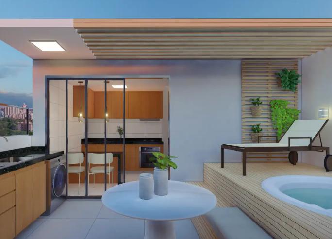 Apartamento, Centro, 1 Quarto, 1 Vaga, 1 Suíte