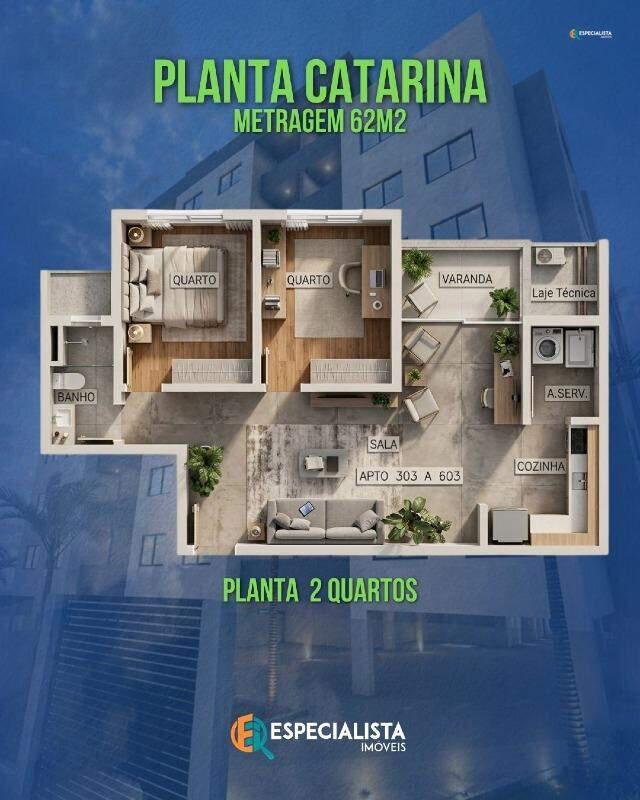 Apartamento, Nossa Senhora das Graças, 3 Quartos, 2 Vagas, 1 Suíte