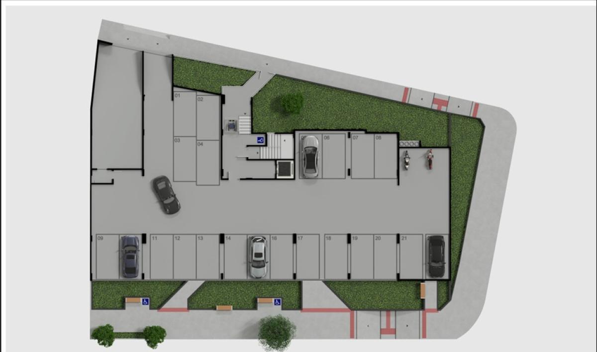 Apartamento, Caiçaras, 3 Quartos, 2 Vagas, 1 Suíte