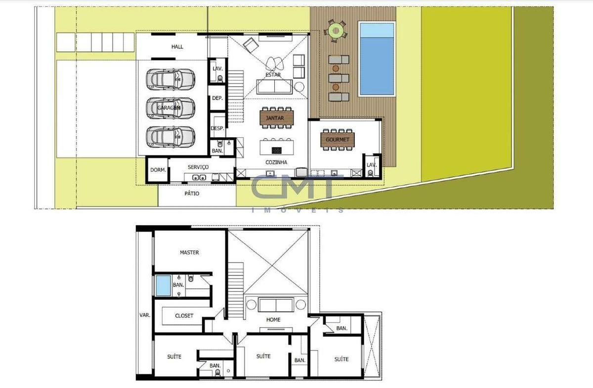 Casa, Alphaville, 0 Quarto, 0 Vaga