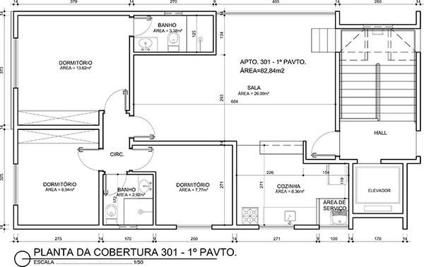 Apartamento, Santa Cruz, 4 Quartos, 2 Vagas, 2 Suítes