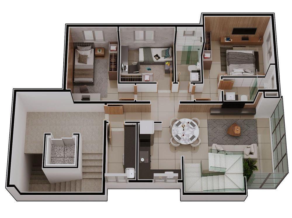 Apartamento, Cidade Nobre, 3 Quartos, 1 Vaga, 1 Suíte