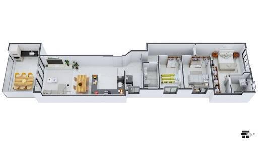 Apartamento, Bom Retiro, 3 Quartos, 1 Vaga, 1 Suíte