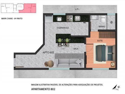 Apartamento, Santa Efigênia, 2 Quartos, 2 Vagas, 1 Suíte