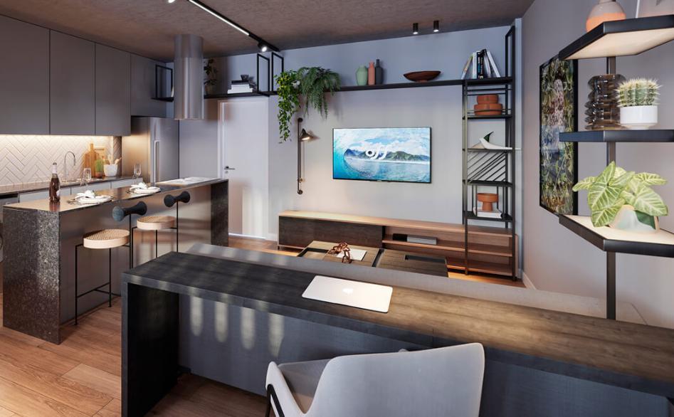 Apartamento, Boa Viagem, 1 Quarto, 0 Vaga