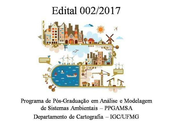 Retificação do Edital 002/2017 - Processo Seletivo Mestrado em Análise e Modelagem de Sistemas Ambientais